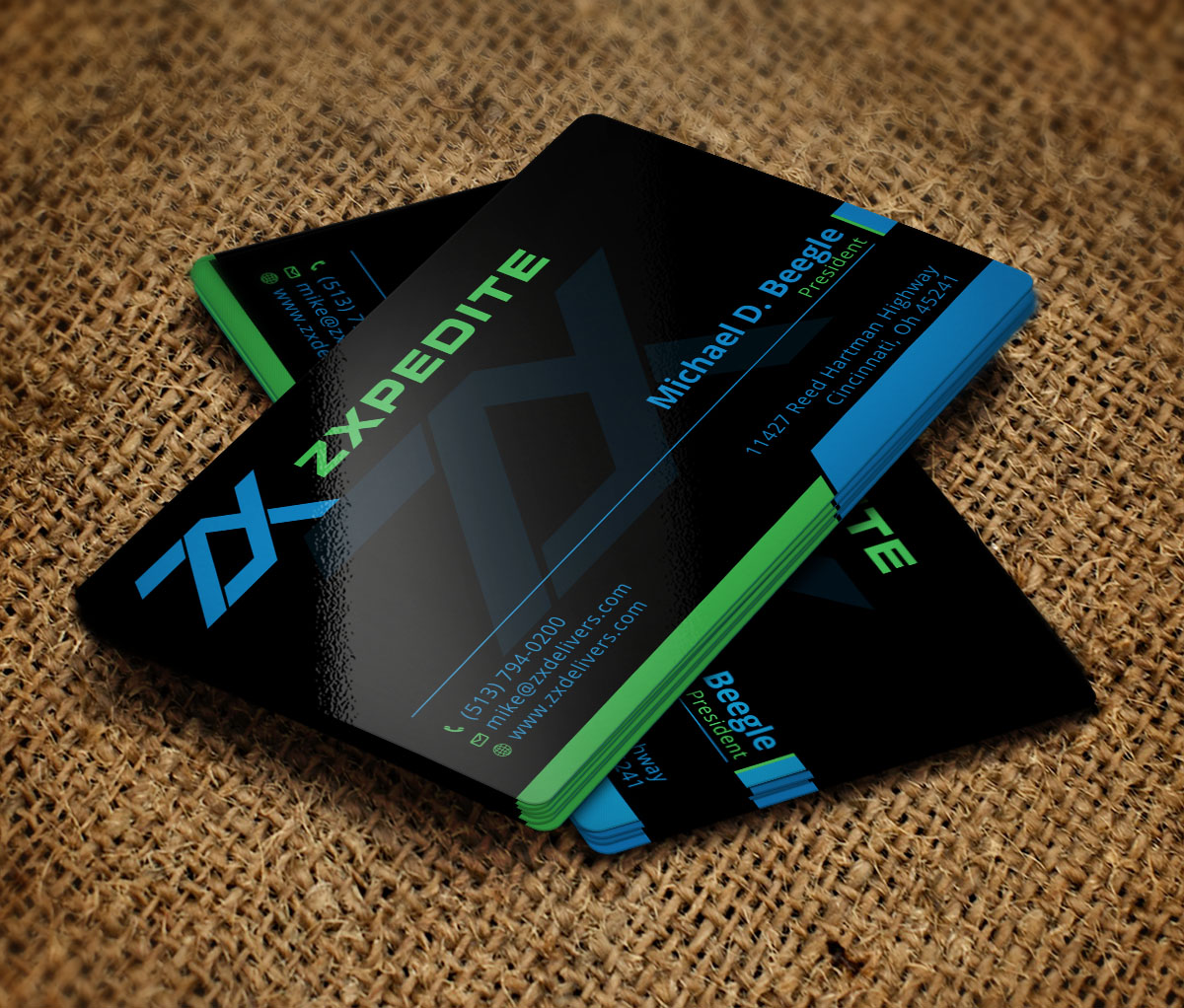 Diseño de Tarjeta de Presentación por Verified artistry (Design garden) para ZXpedite | Diseño #10318766