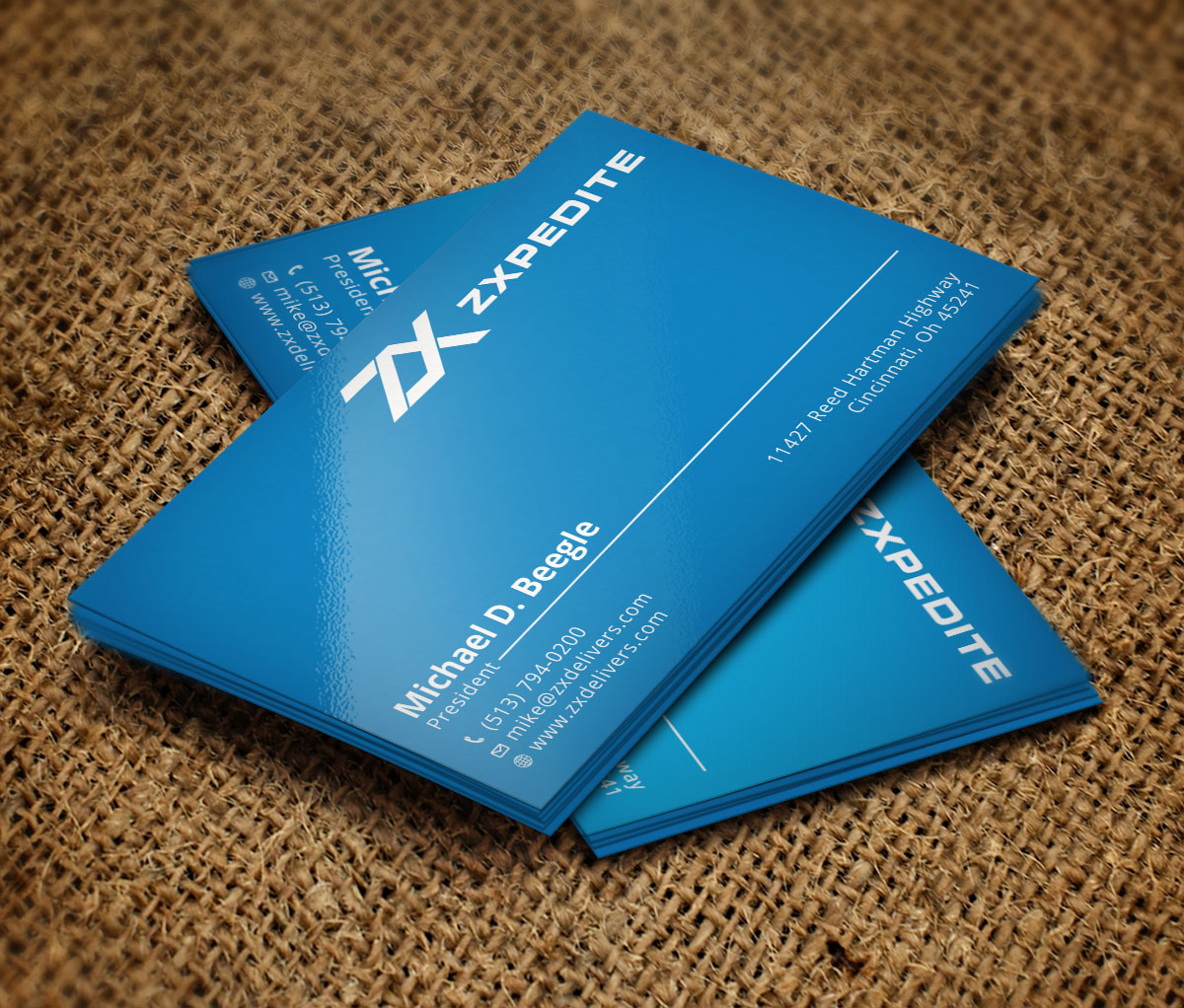Business Card Design by Verified artistry (Design garden) for ZXpedite | Design #10318769