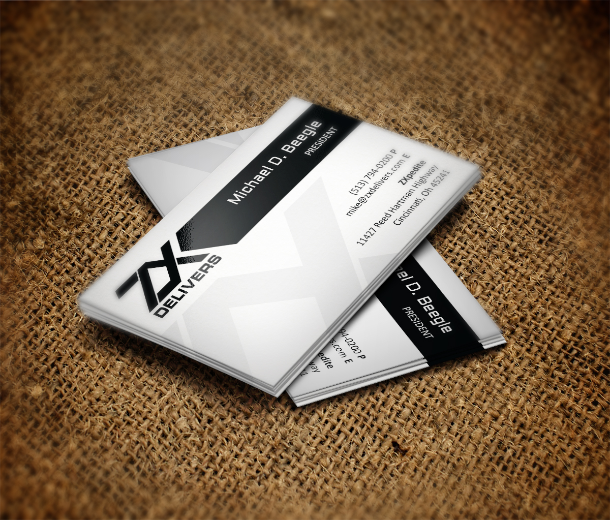 Business Card Design by Grafactory for ZXpedite | Design #10343878