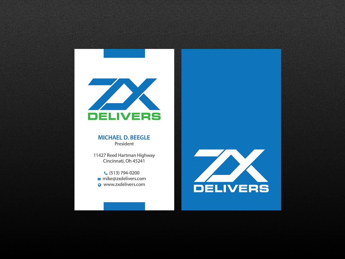 Diseño de Tarjeta de Presentación por Creations Box 2015 para ZXpedite | Diseño #10315122