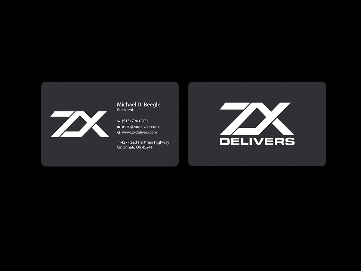Business Card Design by Creations Box 2015 for ZXpedite | Design #10315141