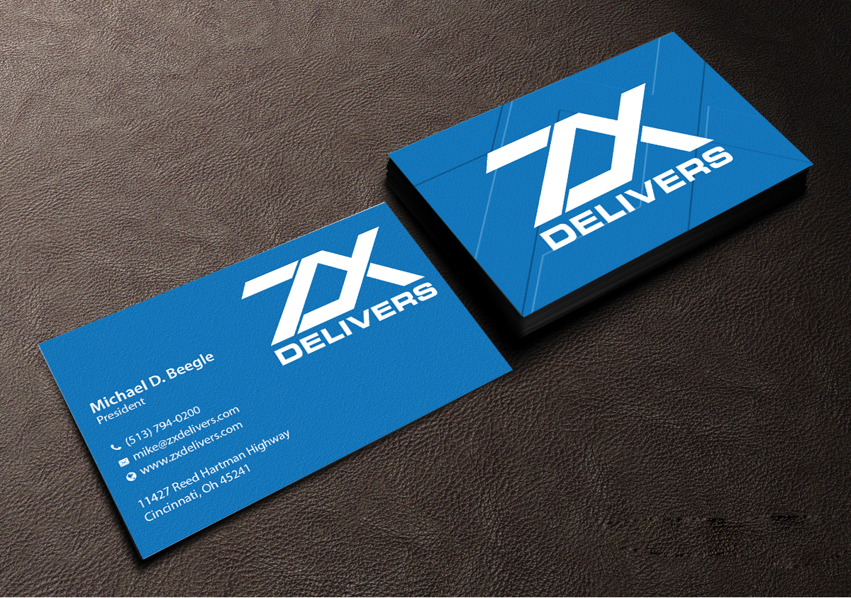 Business Card Design by Creations Box 2015 for ZXpedite | Design #10315146