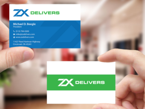 Business Card Design by Creations Box 2015 for ZXpedite | Design: #10315149