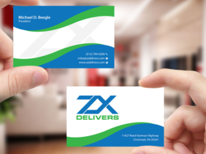 Business Card Design by Creations Box 2015 for ZXpedite | Design: #10315205