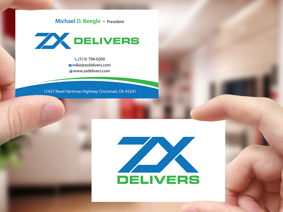 Business Card Design by Creations Box 2015 for ZXpedite | Design #10315206