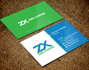 Diseño de Tarjeta de Presentación por Brand aid para ZXpedite | Diseño: #10340718