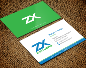 Diseño de Tarjeta de Presentación por Brand aid para ZXpedite | Diseño: #10340719