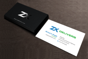 Business Card Design by chandrayaan.creative for ZXpedite | Design: #10354425