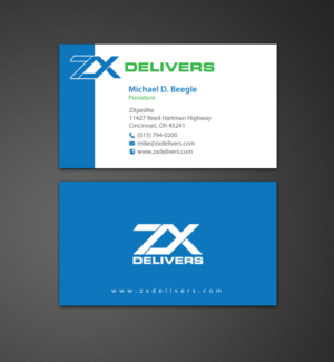Business Card Design by chandrayaan.creative for ZXpedite | Design: #10354452