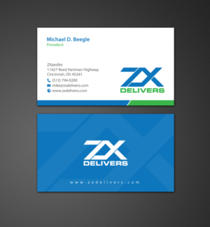 Business Card Design by chandrayaan.creative for ZXpedite | Design: #10354453