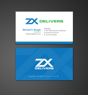 Business Card Design by chandrayaan.creative for ZXpedite | Design: #10354454