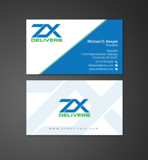 Business Card Design by chandrayaan.creative for ZXpedite | Design: #10354467