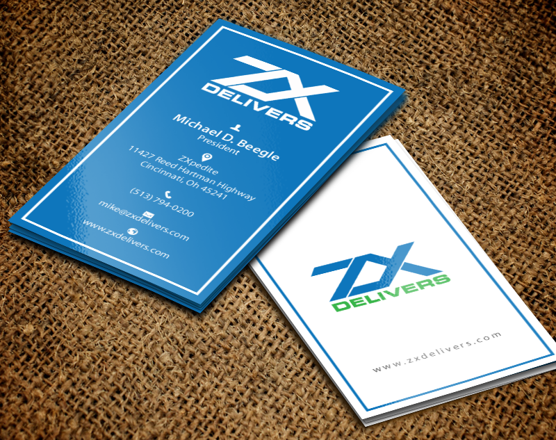 Visitenkarten-Design von chandrayaan.creative für ZXpedite | Design #10354470