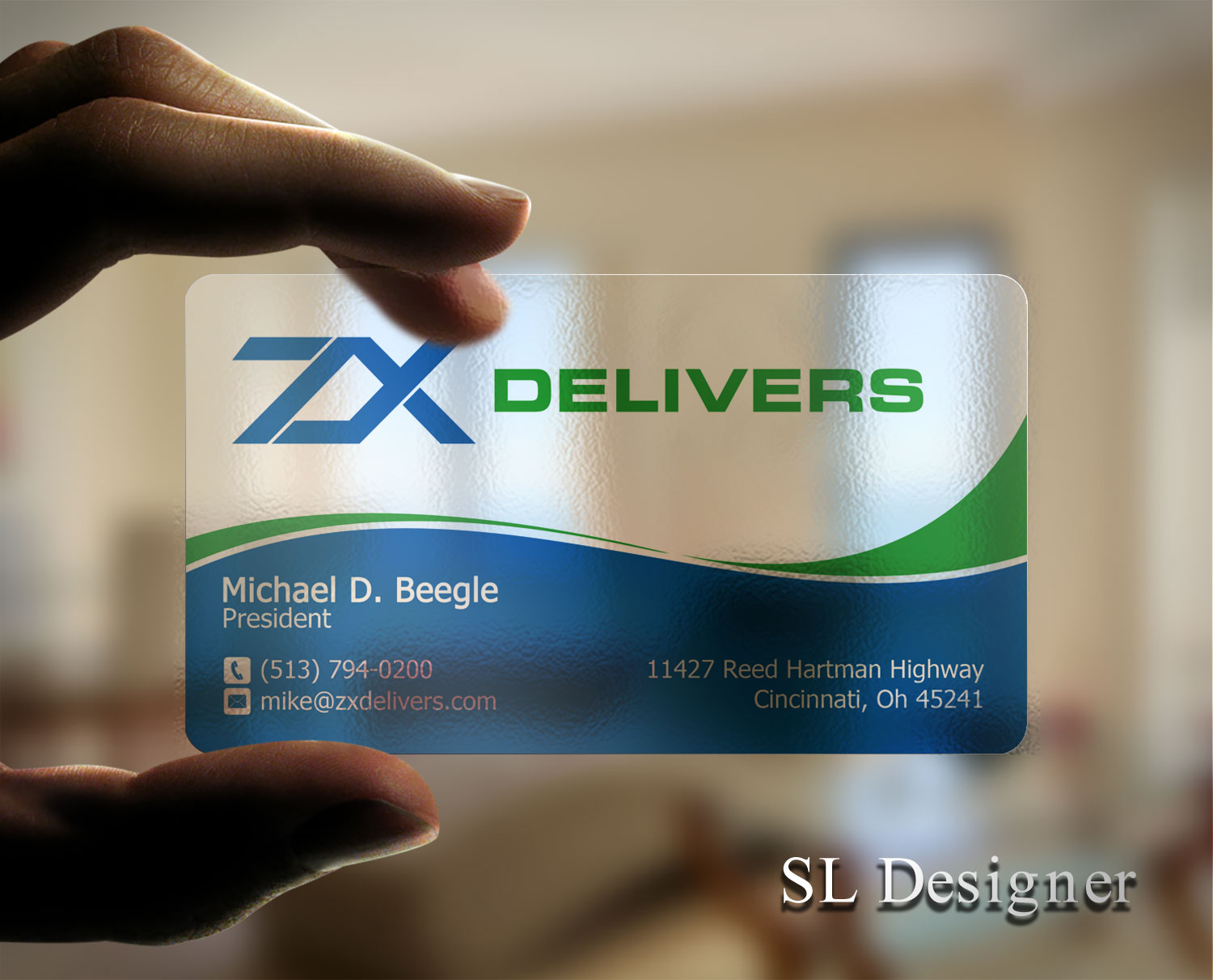 Business Card Design by SL Designer for ZXpedite | Design #10305599