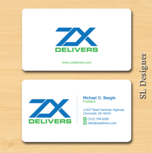 Business Card Design by SL Designer for ZXpedite | Design: #10305680