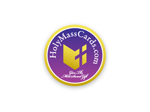 HolyMassCards.com & (slogan) Give The Most Sacred Gift | Card Design by bluejet