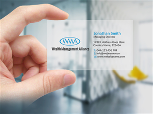 Diseño de Logo por Creations Box 2015 para wealth management alliance | Diseño: #6438546