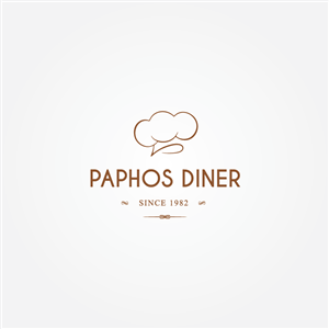 Diseño de Logo por Danilo Santos para Paphos Diner | Diseño #6354386