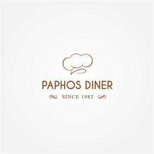 Logo Design by Danilo Santos for Paphos Diner | Design: #6354390