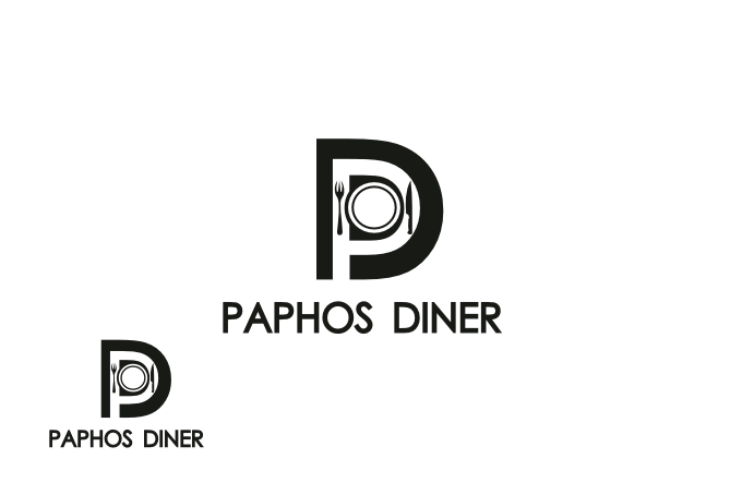 Logo Design by cr8ive for Paphos Diner | Design #6365561