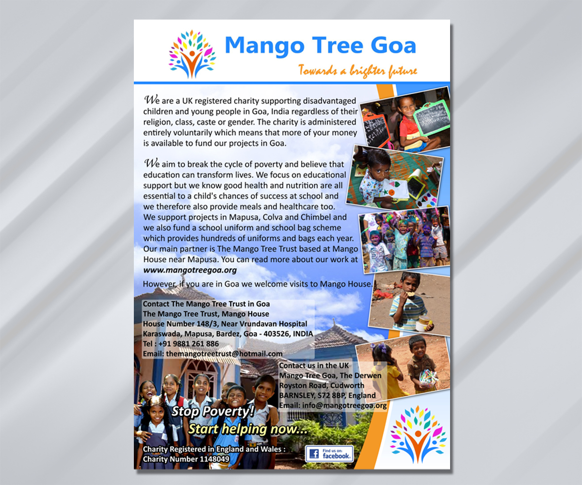Flyer-Design von dharlan für mango Tree Goa | Design: #1726207