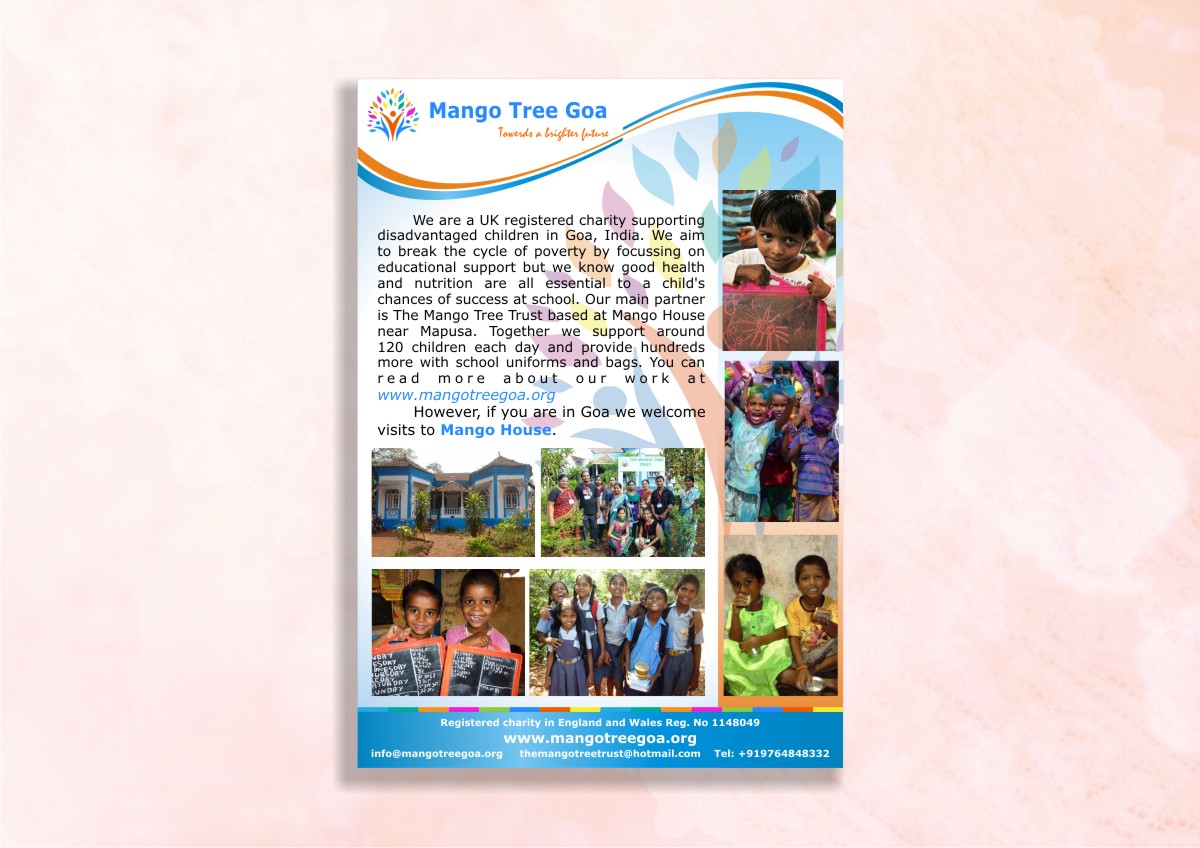 Design de Flyer par Amduat Design pour mango Tree Goa | Design #1691595