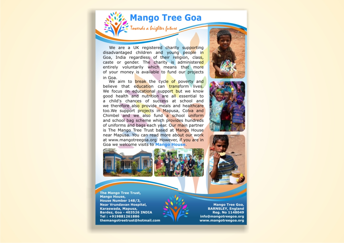 Flyer Design by Amduat Design for mango Tree Goa | Design #1692195