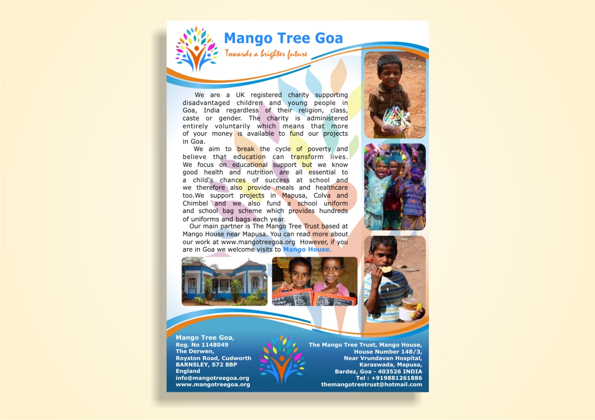 Flyer Design by Amduat Design for mango Tree Goa | Design #1693052