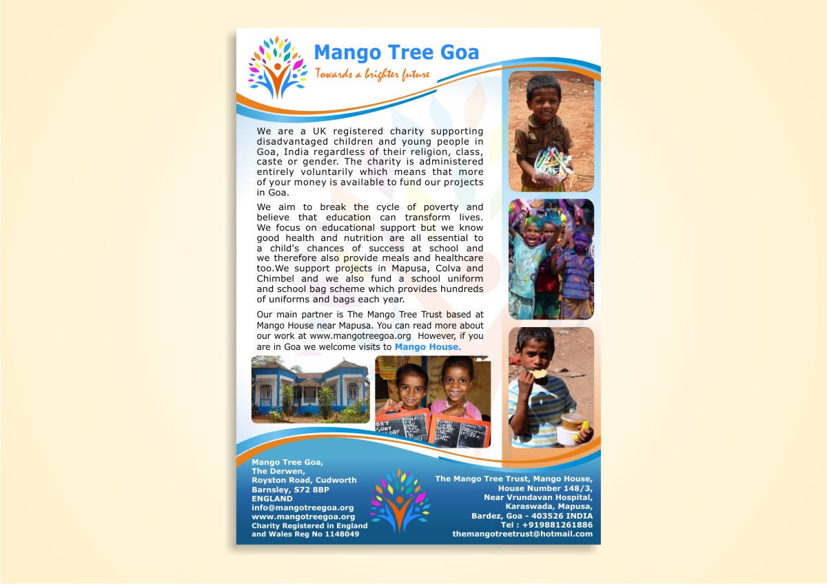 Design de Flyer par Amduat Design pour mango Tree Goa | Design #1694278
