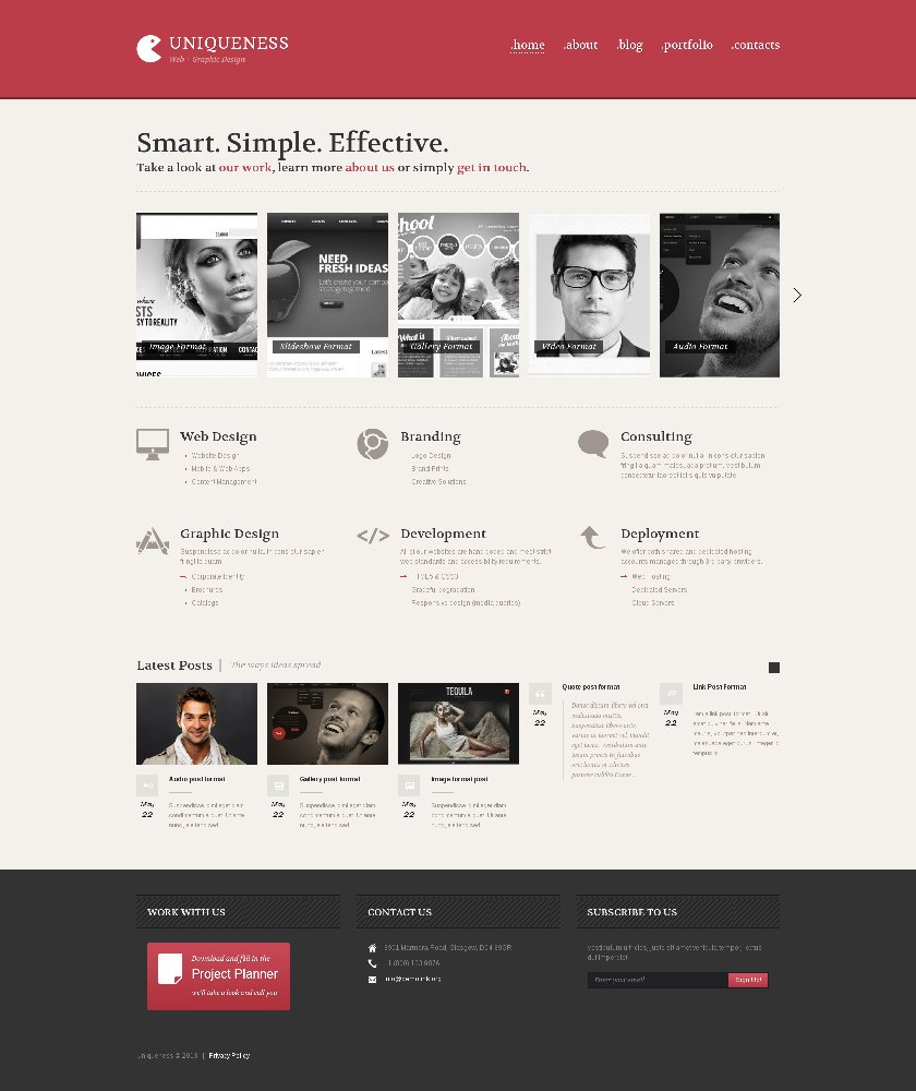 Wordpress Design by illucent for Target Links 4 U | Design #1677655