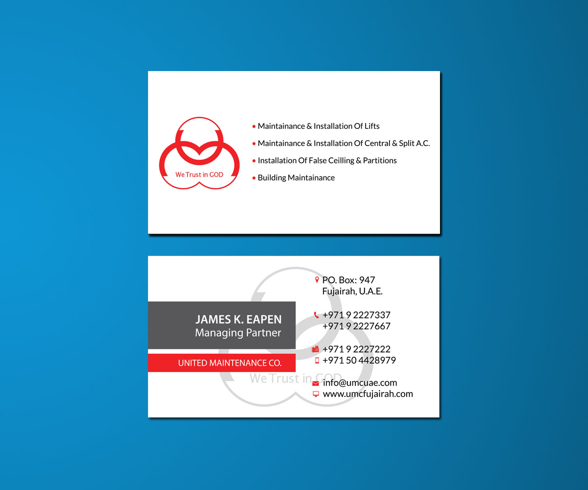 Business Card Design by netbill00 for this project | Design #6442335