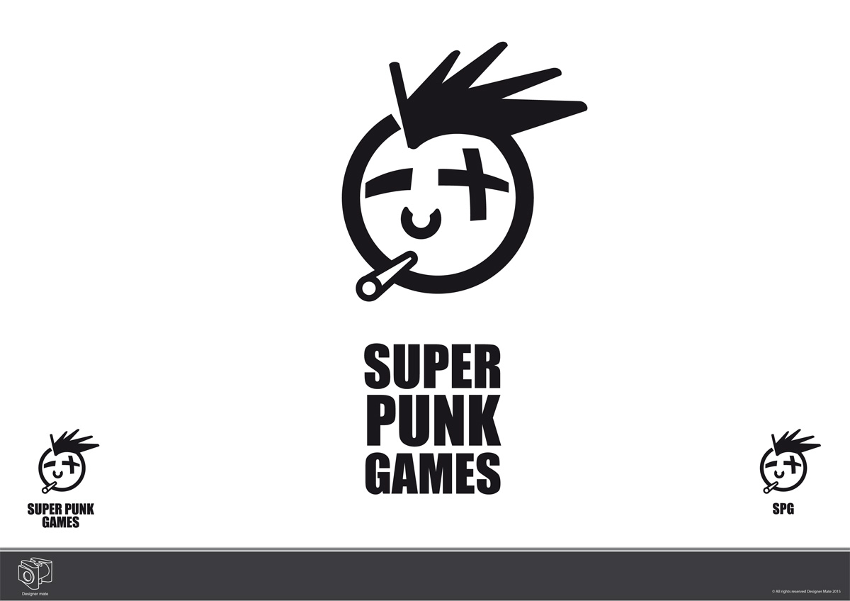 Logo Design by Designer Mate for Super Punk Games | Design #6385306