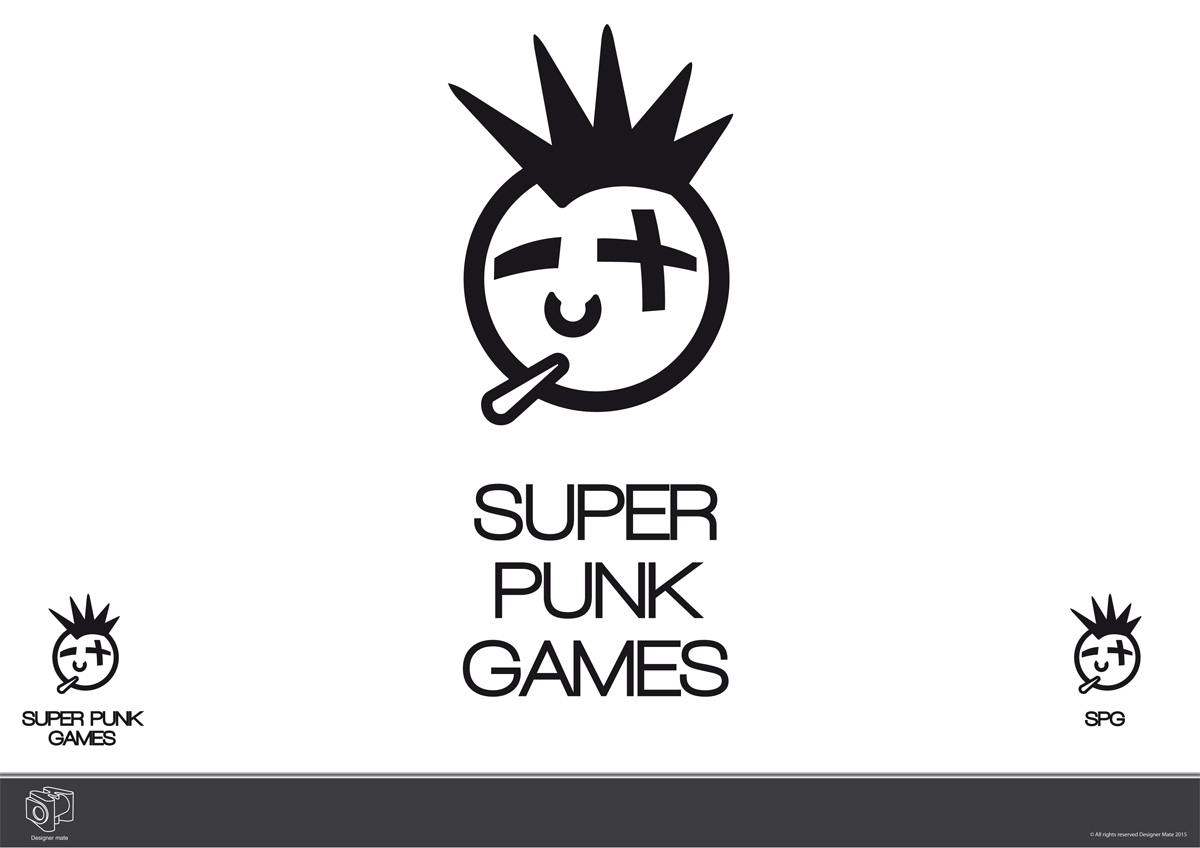 Logo Design by Designer Mate for Super Punk Games | Design #6385430