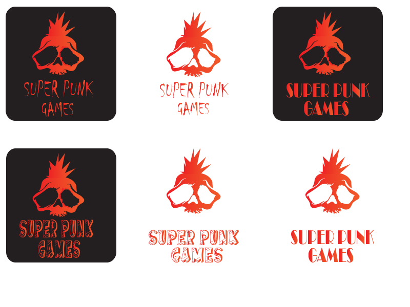 Logo Design by nstevanovic1983 for Super Punk Games | Design #6385676