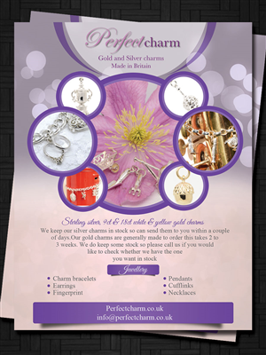 Flyer Design by ESolz Technologies for Perfectcharm.co.uk | Design #6363512