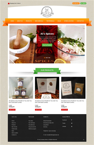 Web Design by pb for this project | Design: #6372801