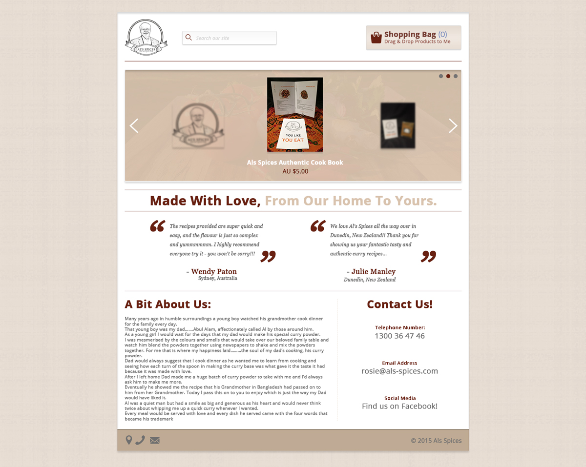 Diseño Web por RyansDesigns para este proyecto | Diseño #6368234