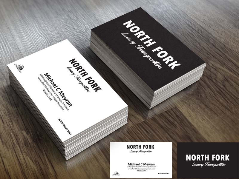 Design de Carte de Visite par bardool pour North Fork Luxury Transporters | Design #6359335