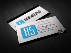 Business Card Design for crazy technology innovation company  | Diseño de Tarjeta de Presentación por Cyanide Design