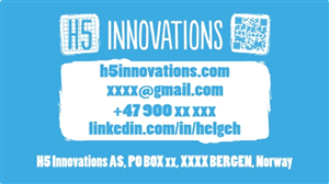 Business Card Design by zip for H5 Innovations | Design: #1678609
