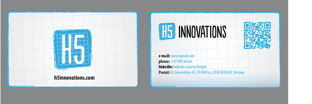 Business Card Design by Andrea for H5 Innovations | Design #1689395