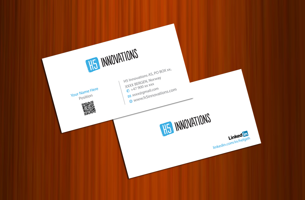 Business Card Design by asimali for H5 Innovations | Design #1678741