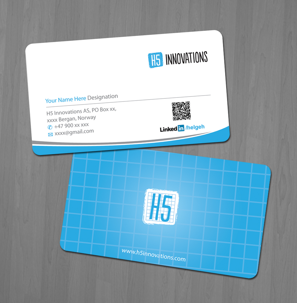 Business Card Design by asimali for H5 Innovations | Design #1678850