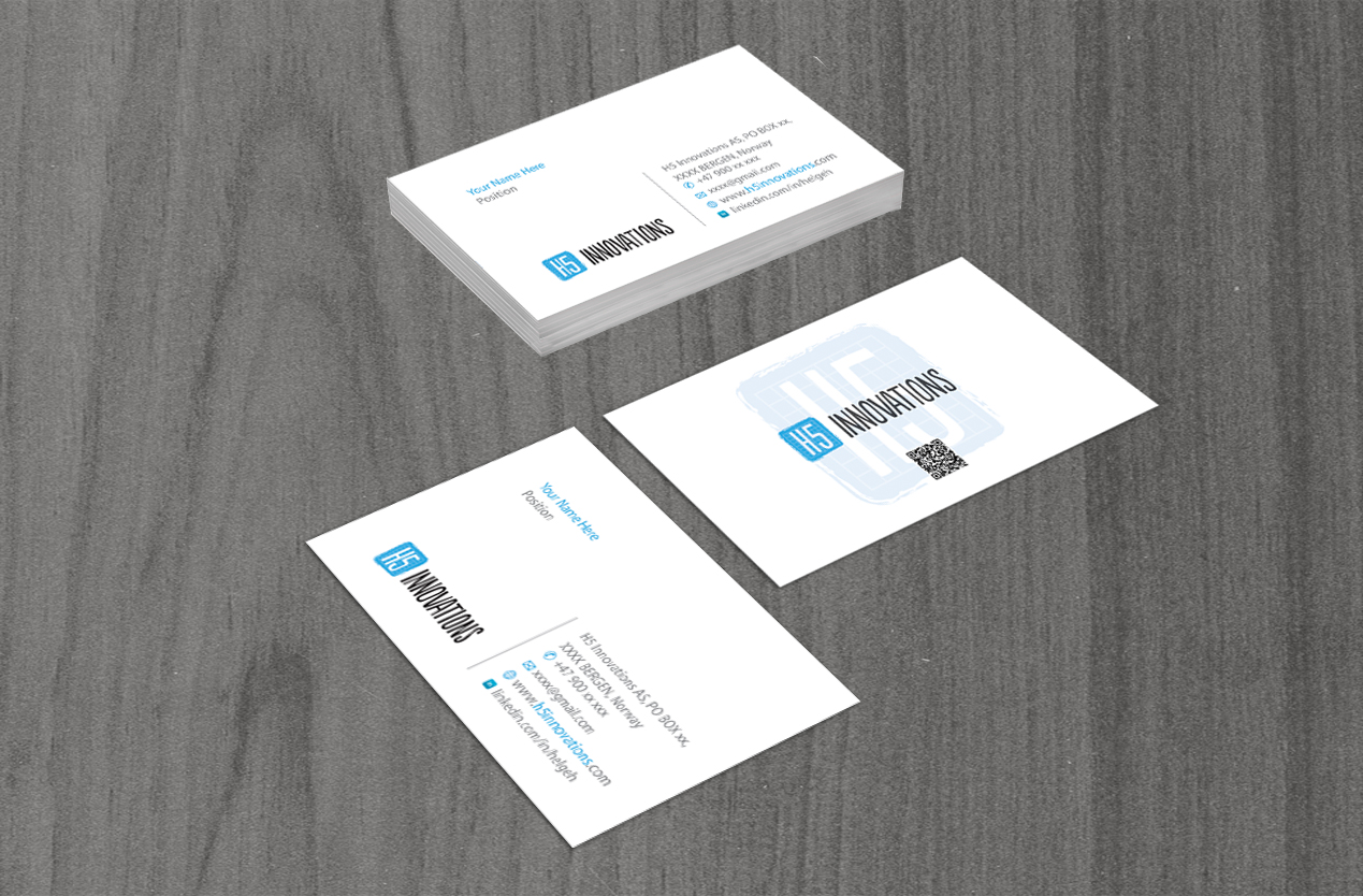 Design de Carte de Visite par asimali pour H5 Innovations | Design #1681568