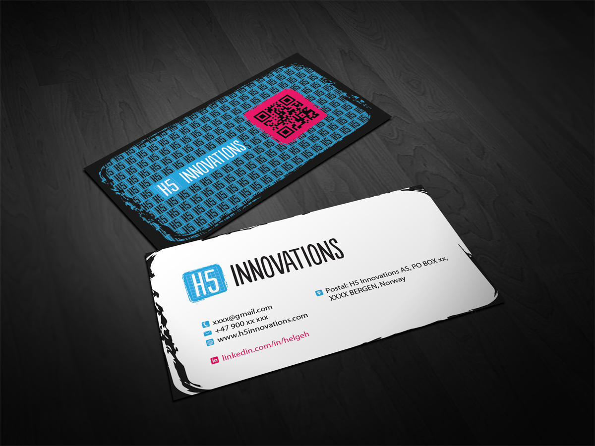 Design de Carte de Visite par diRtY.EMM pour H5 Innovations | Design #1678144