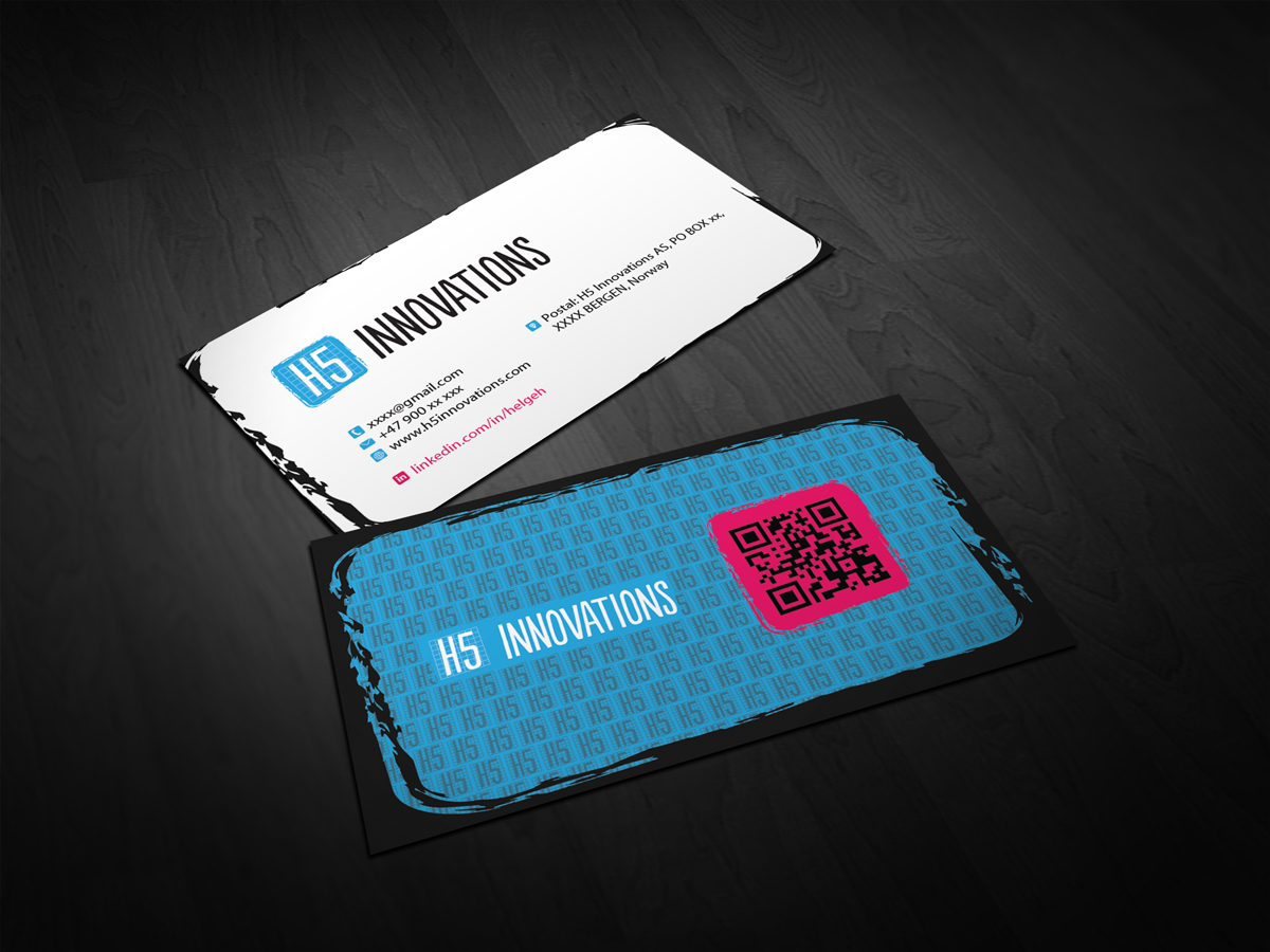 Design de Carte de Visite par diRtY.EMM pour H5 Innovations | Design #1687125