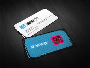Business Card Design by diRtY.EMM for H5 Innovations | Design: #1687125
