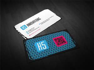 Business Card Design by diRtY.EMM for H5 Innovations | Design: #1687127