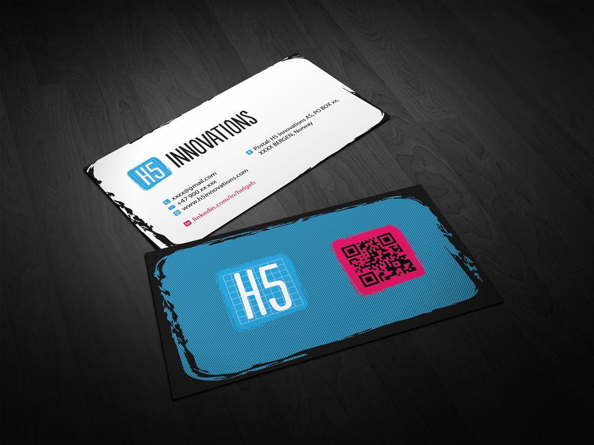 Business Card Design by diRtY.EMM for H5 Innovations | Design #1687128