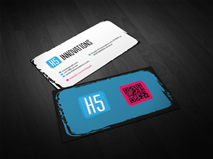 Business Card Design by diRtY.EMM for H5 Innovations | Design: #1687128